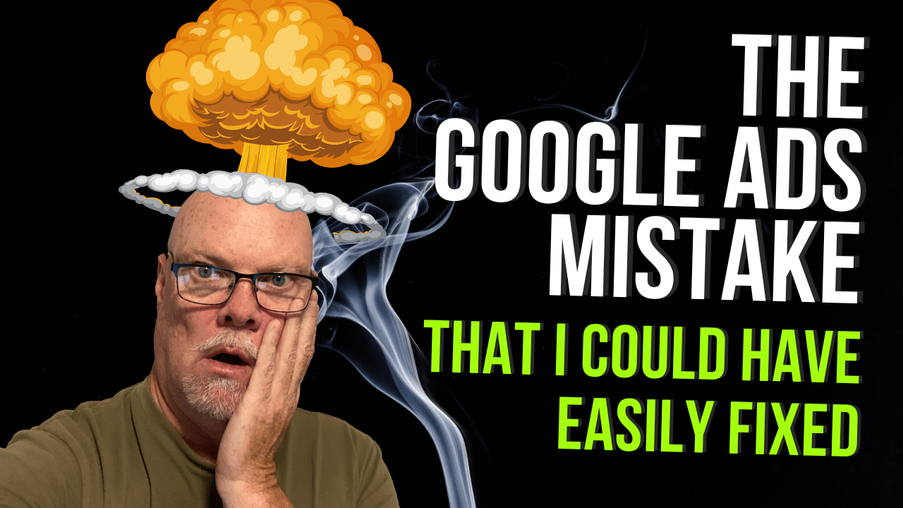 google ads mistake