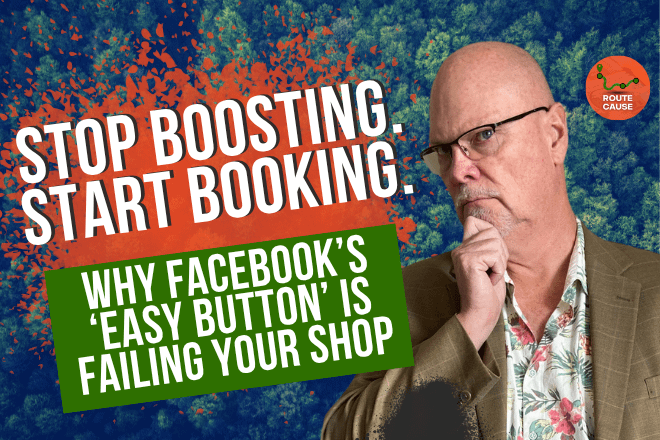 stop boosting start booking