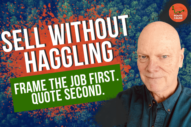 sell without haggling